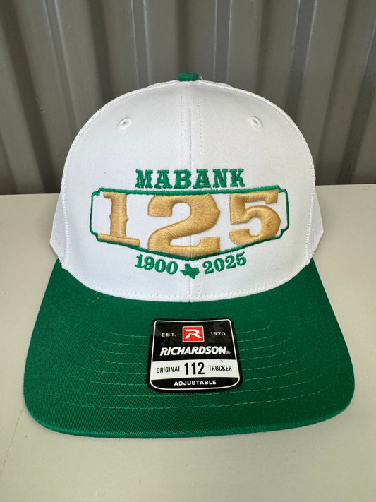 City of Mabank 125 Year Anniversay Hat