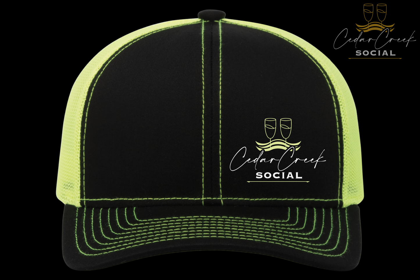Cedar Creek Social Trucker Snapback
