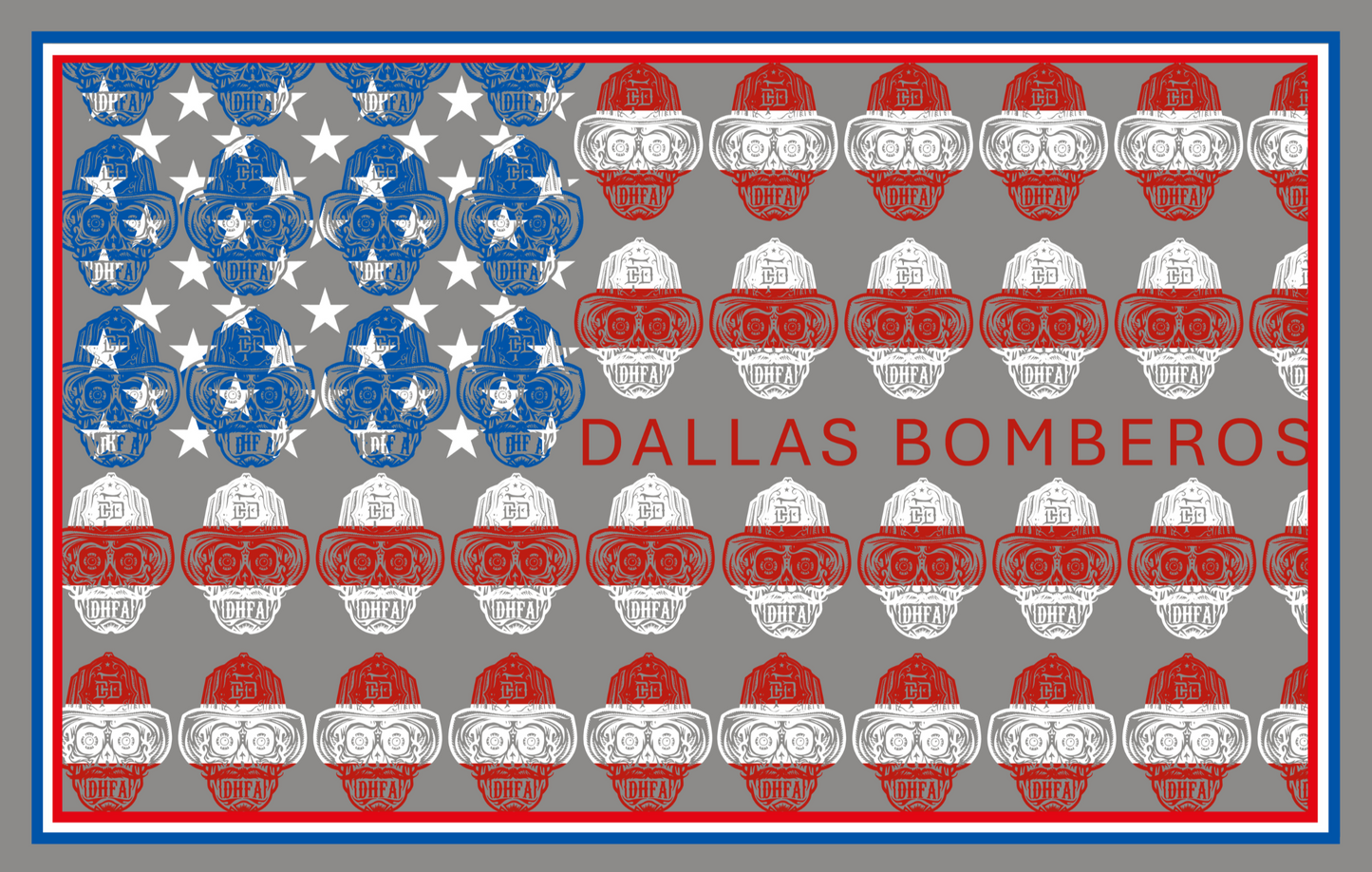 Dallas Bomberos 2025 4th of July T-Shirt