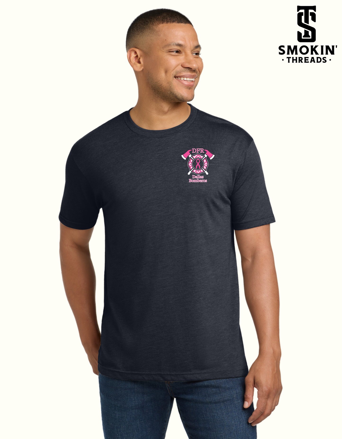 PREORDER Dallas Bomberos 2025 Breast Cancer Awareness T-Shirt