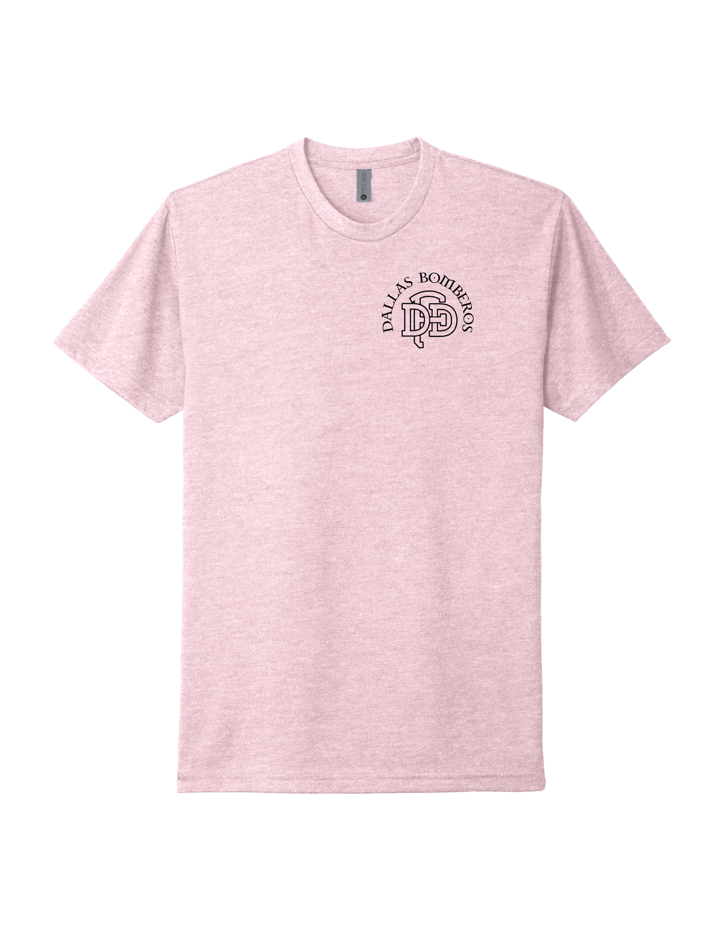 Dallas Bomberos Pink Candy Skull T-Shirt