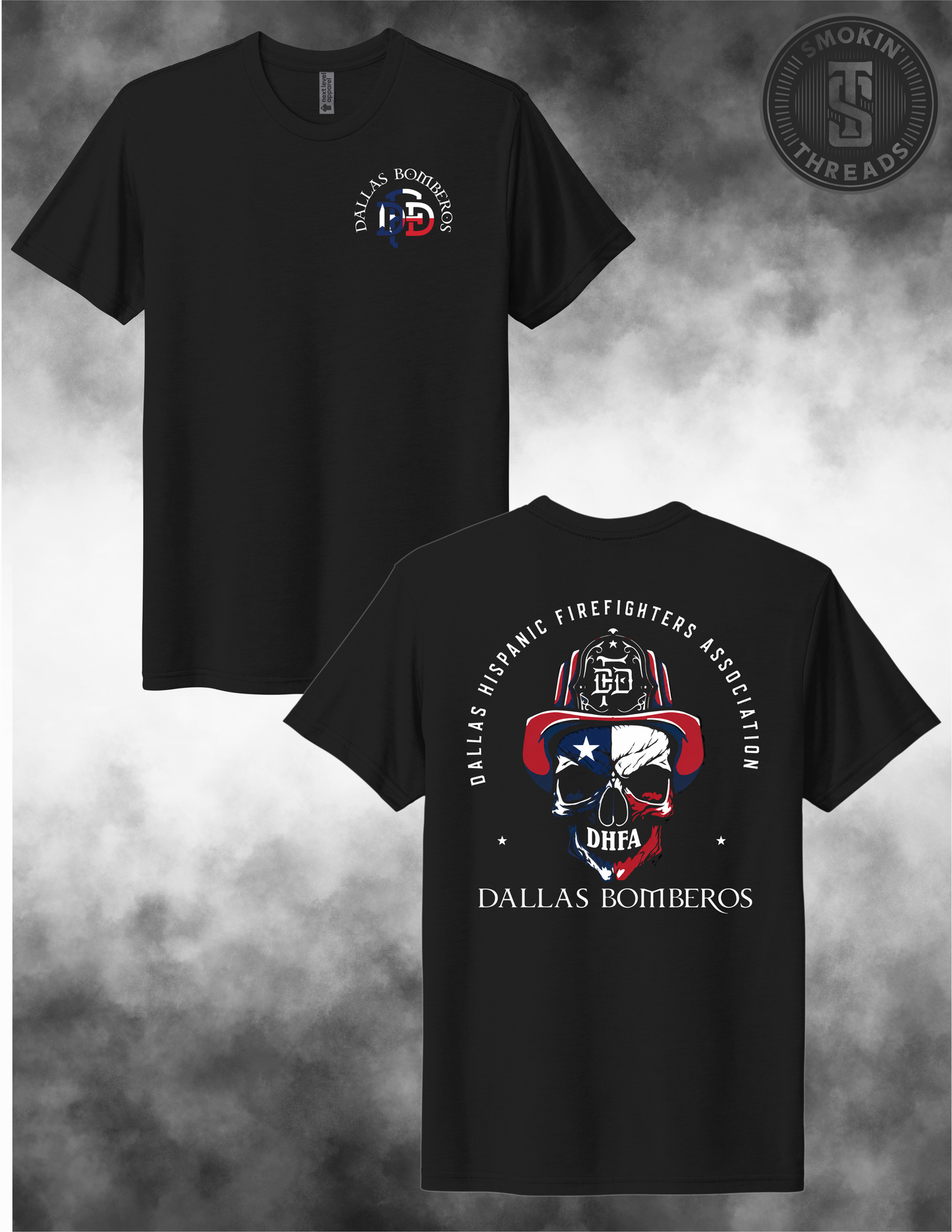 Dallas Bomberos "Texas Flag" T-Shirt