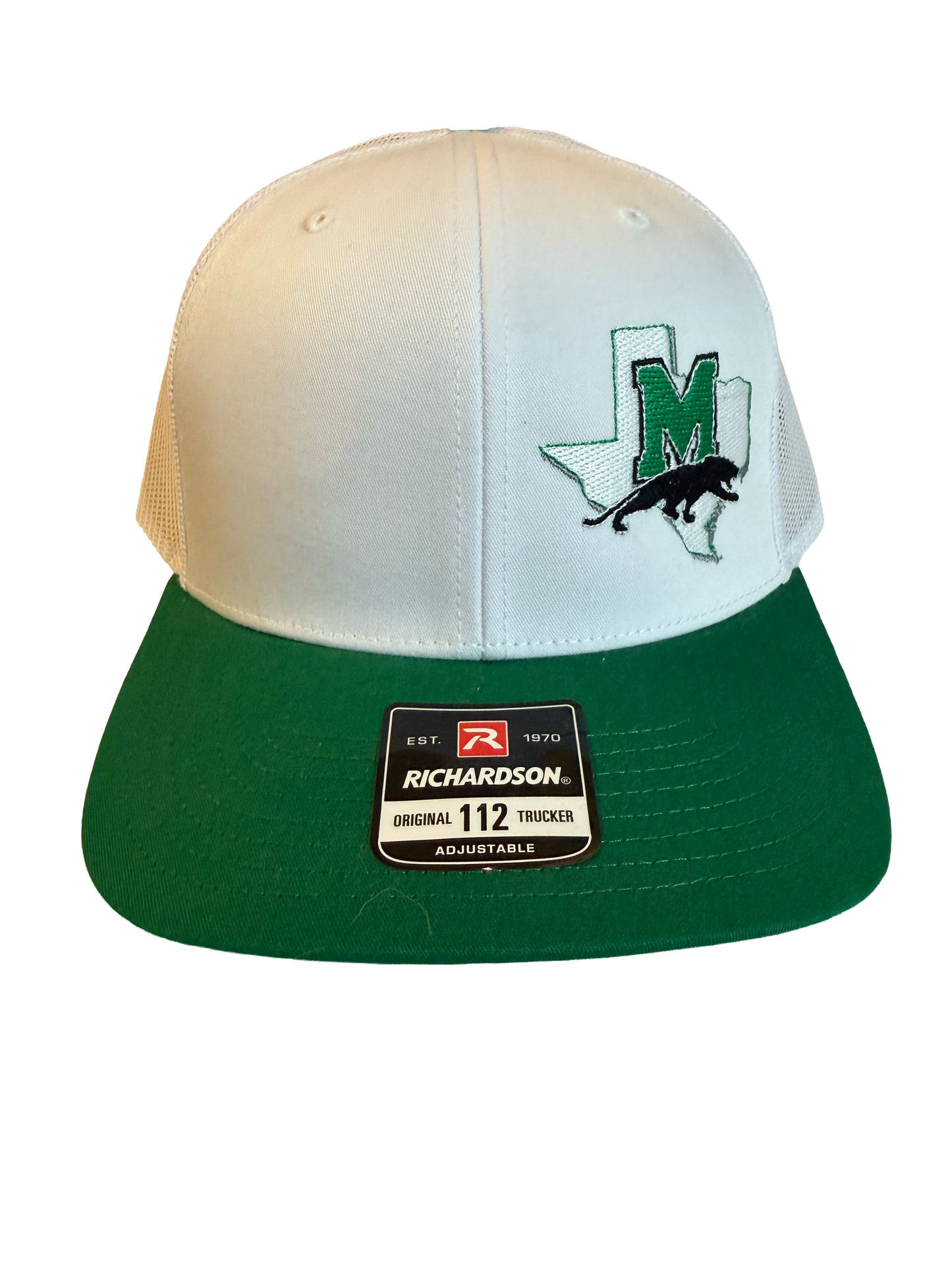 Mabank ISD Original White Trucker Hat