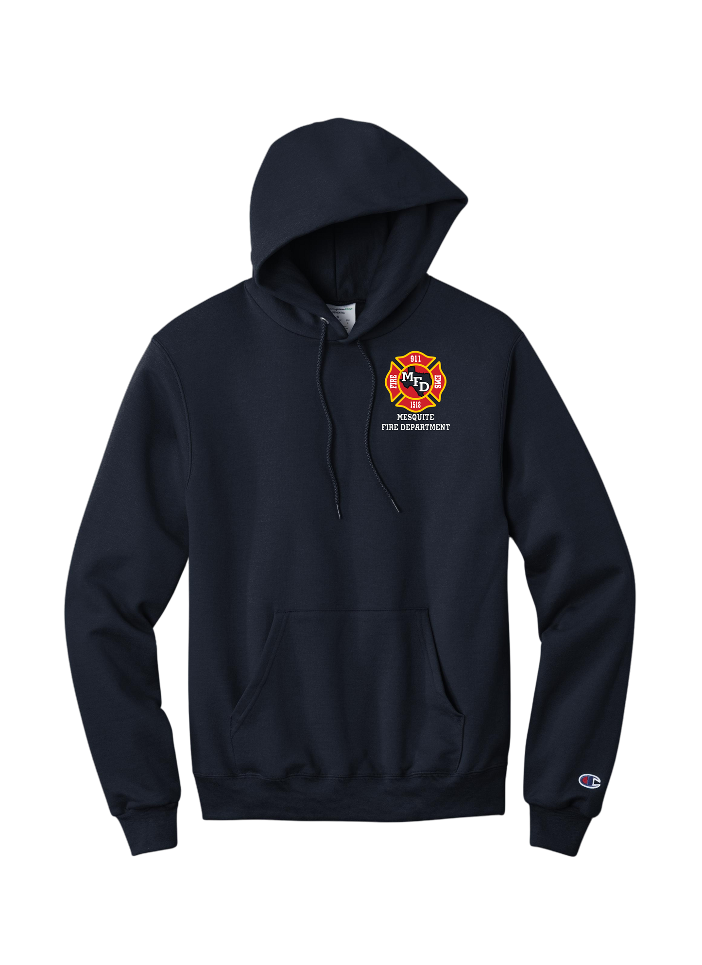 Mesquite FD Station 1 Champion Powerblend Pullover Hoodie