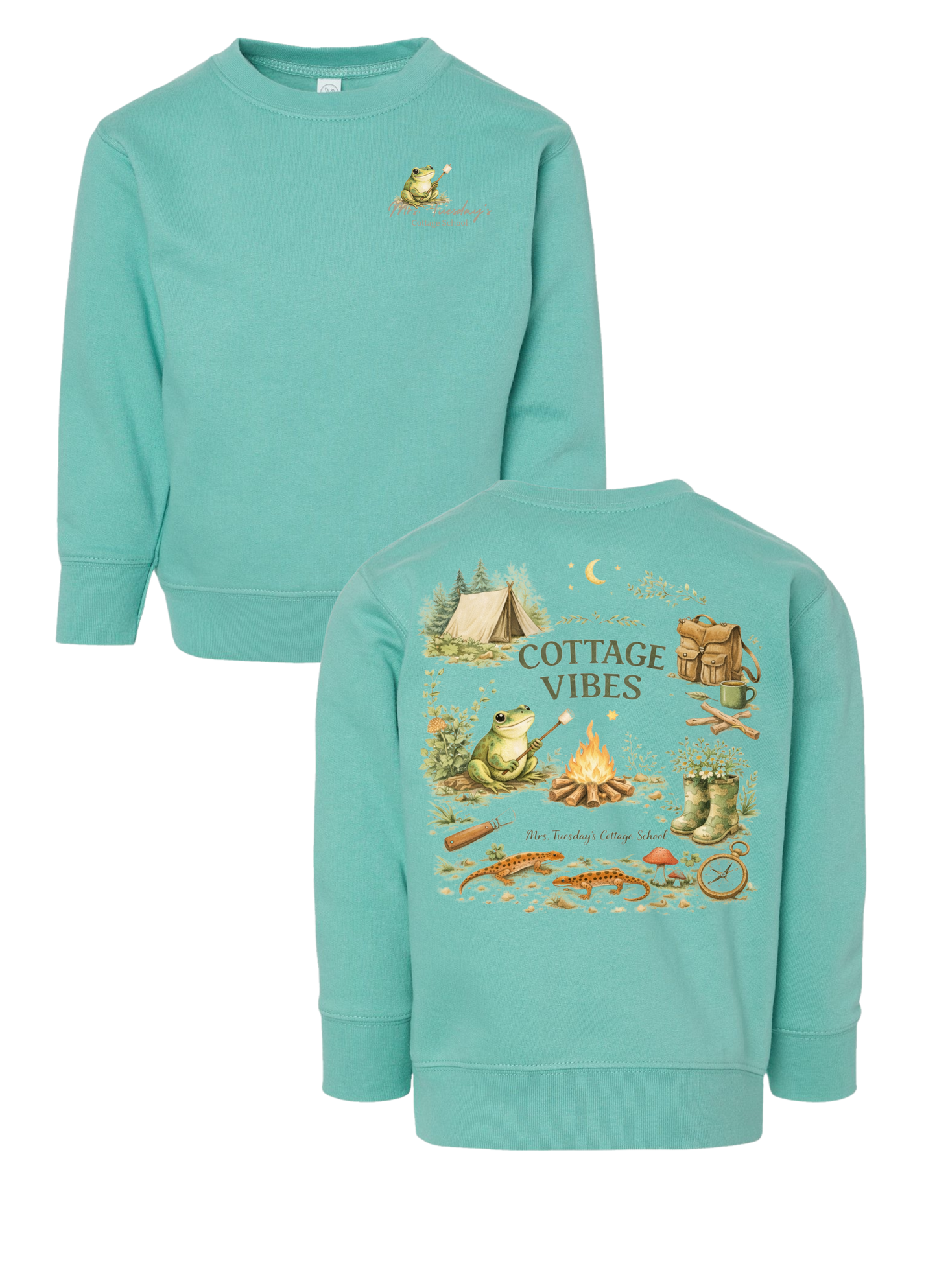 Mrs. Tuesday's Cottage School Toddler Sweatshirt