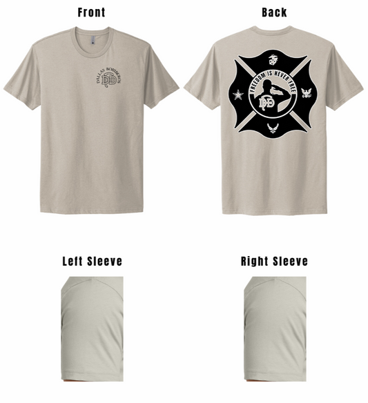 Dallas Bomberos Veteran's T-Shirt