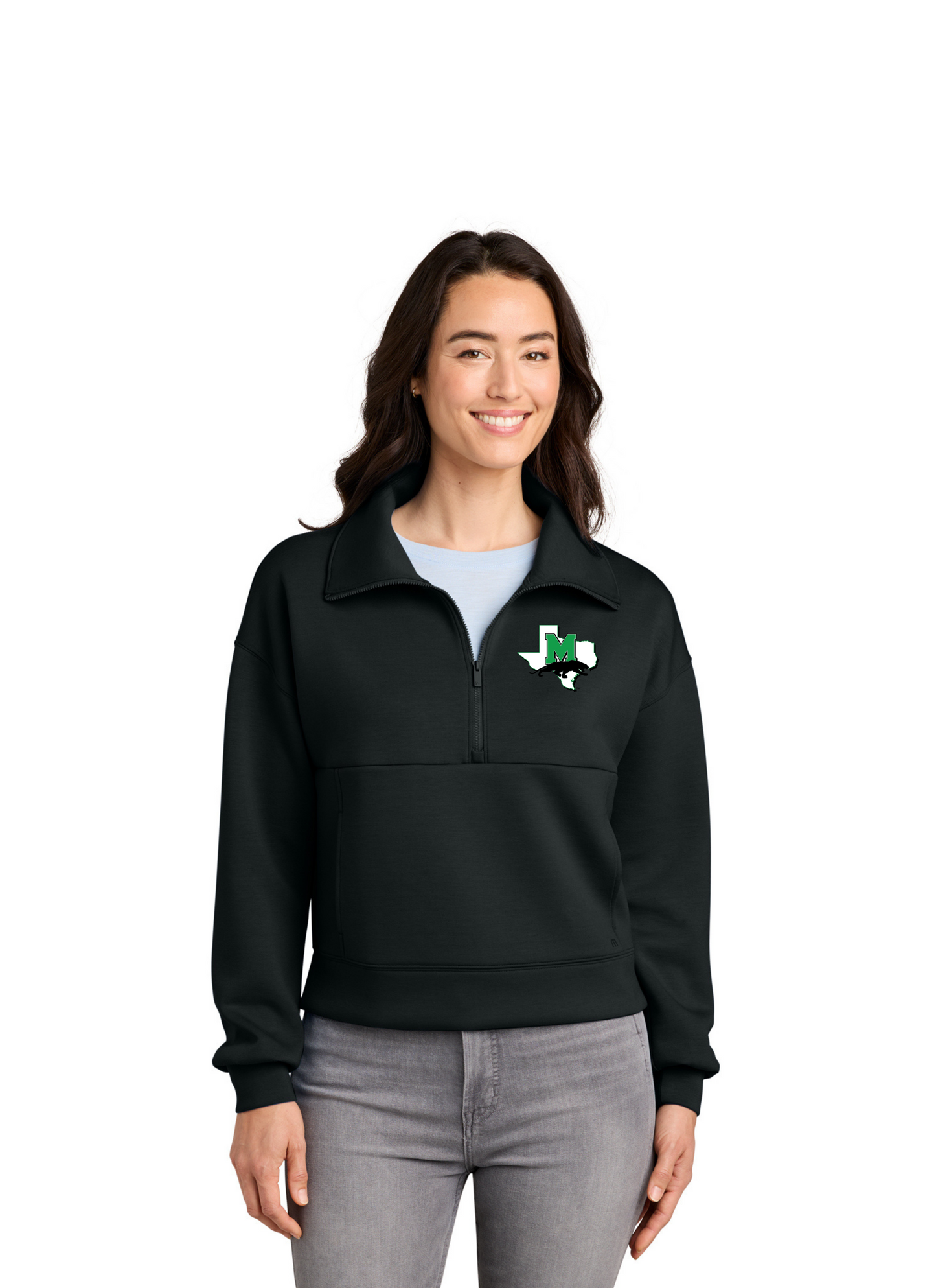 Mabank ISD Original Womens 1/2 Zip