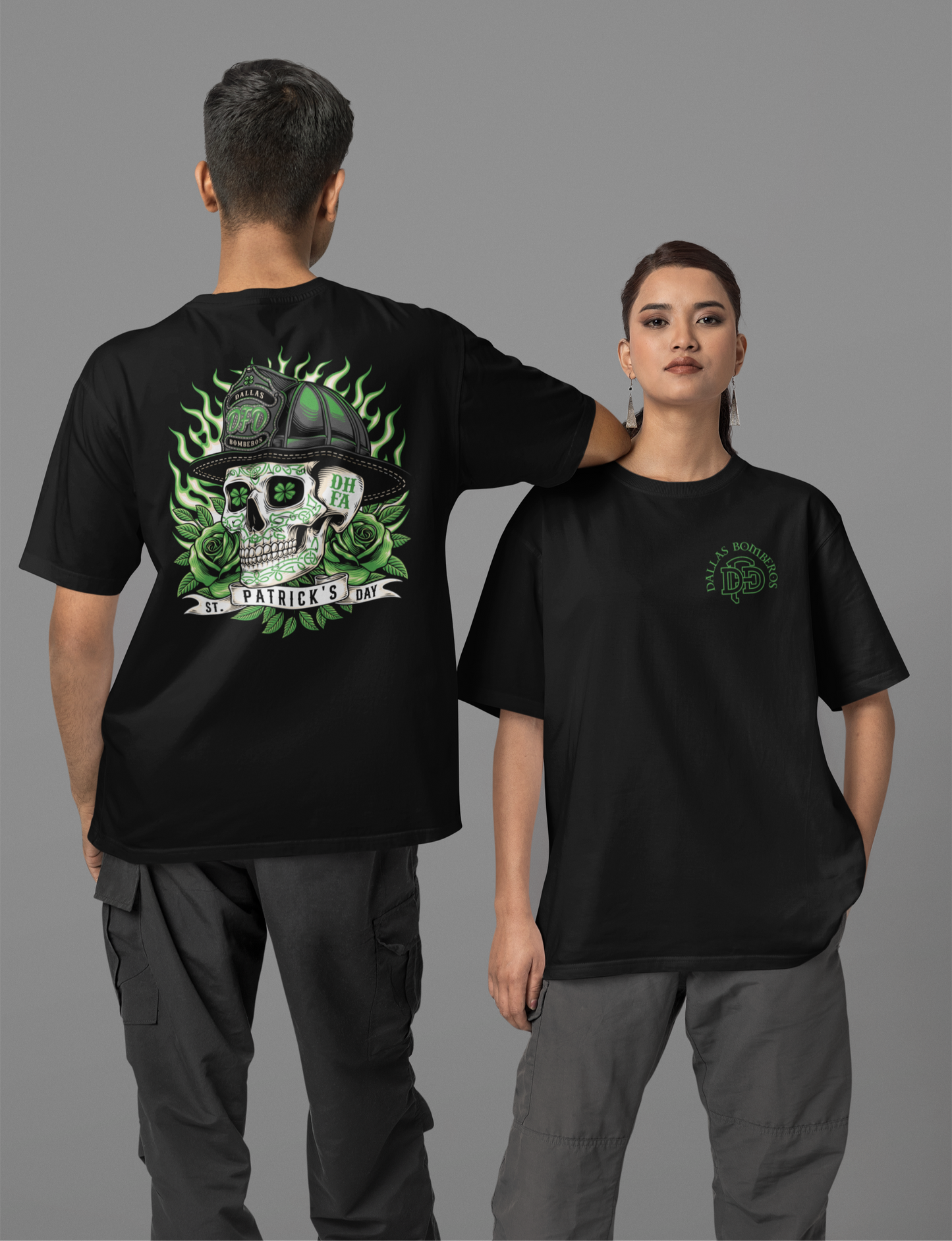 PREORDER Dallas Bomberos 2025 St. Paddy's Day T-Shirt