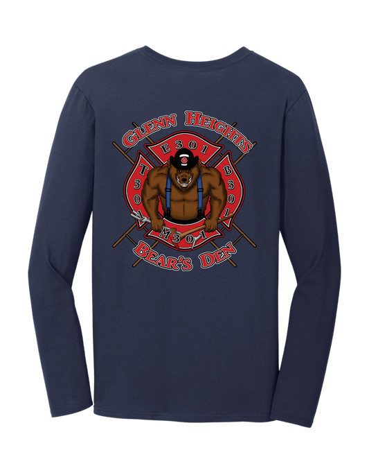 Glenn Heights FD Bear's Den Long Sleeve T-Shirt