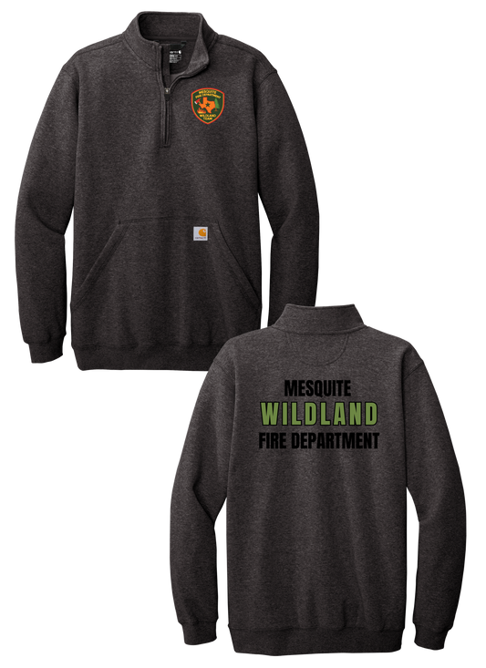 Mesquite FD Carhartt® Midweight 1/4-Zip Mock Neck Sweatshirt