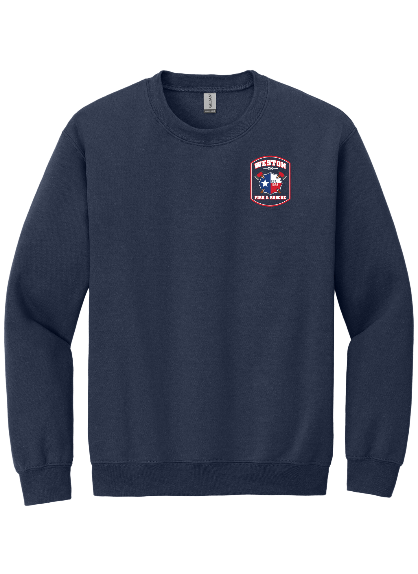 Weston FD Gildan Heavy Blend Crewneck Sweatshirt