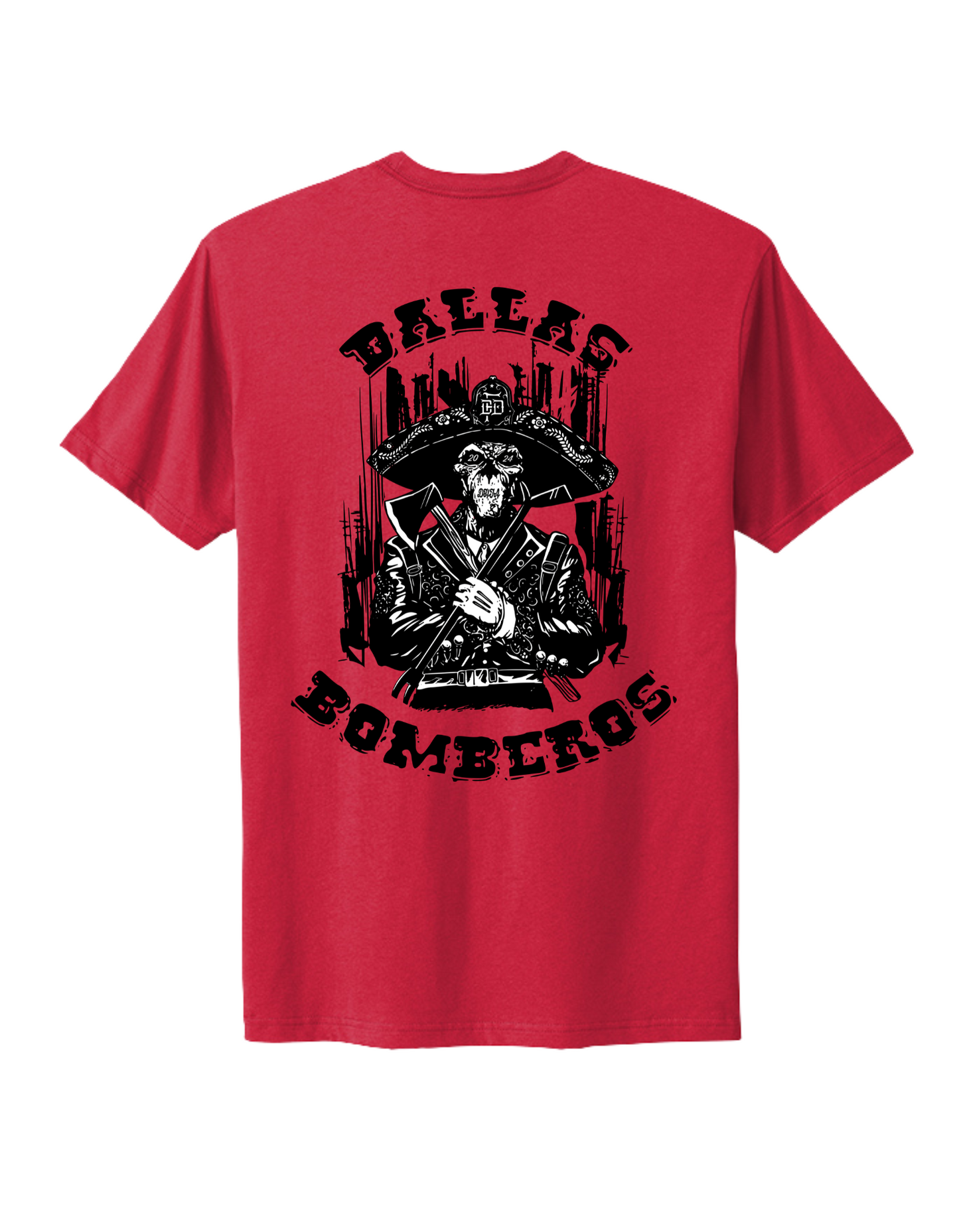 Dallas Bomberos 2024 Cinco De Mayo T-Shirt