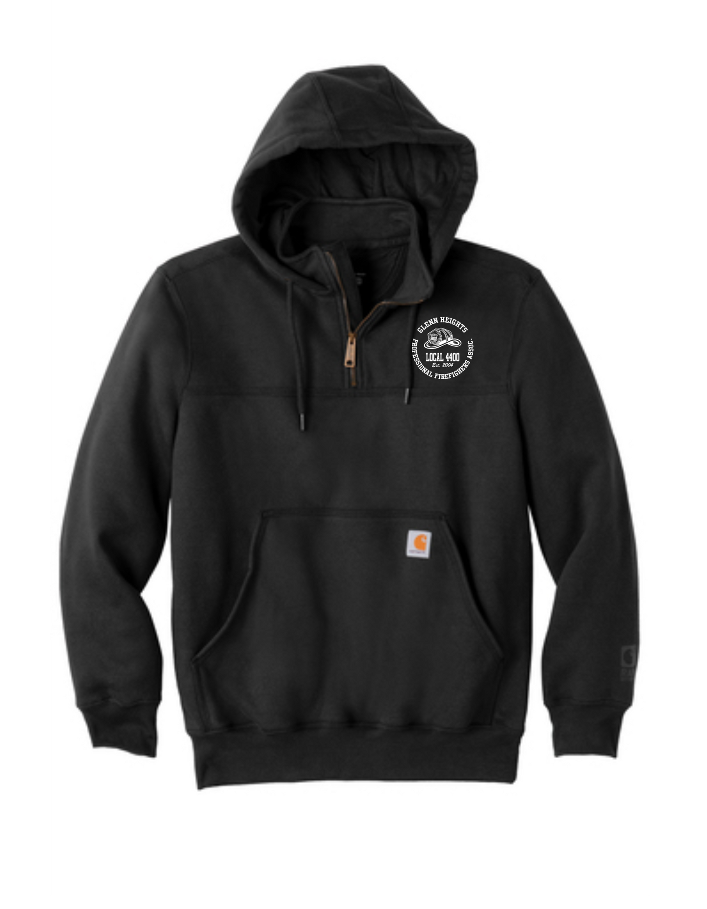 Glenn Heights FD Local 4400 1/4 Zip Heavyweight Carhartt