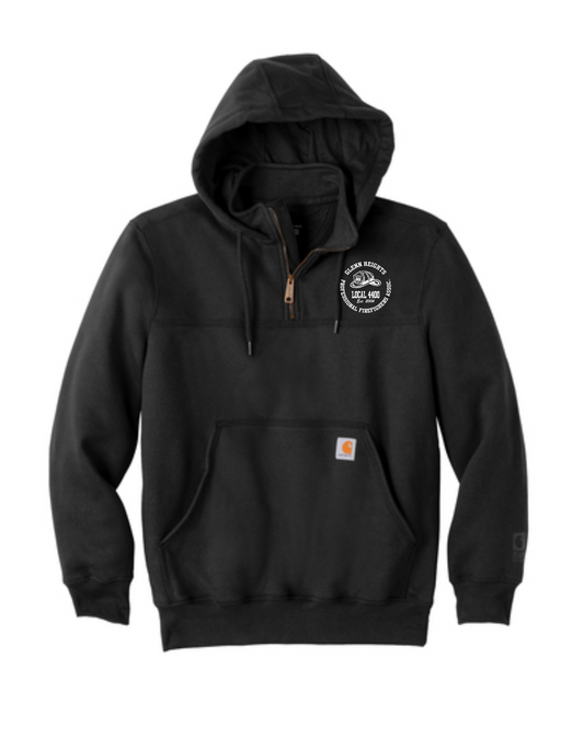 Glenn Heights FD Local 4400 1/4 Zip Heavyweight Carhartt