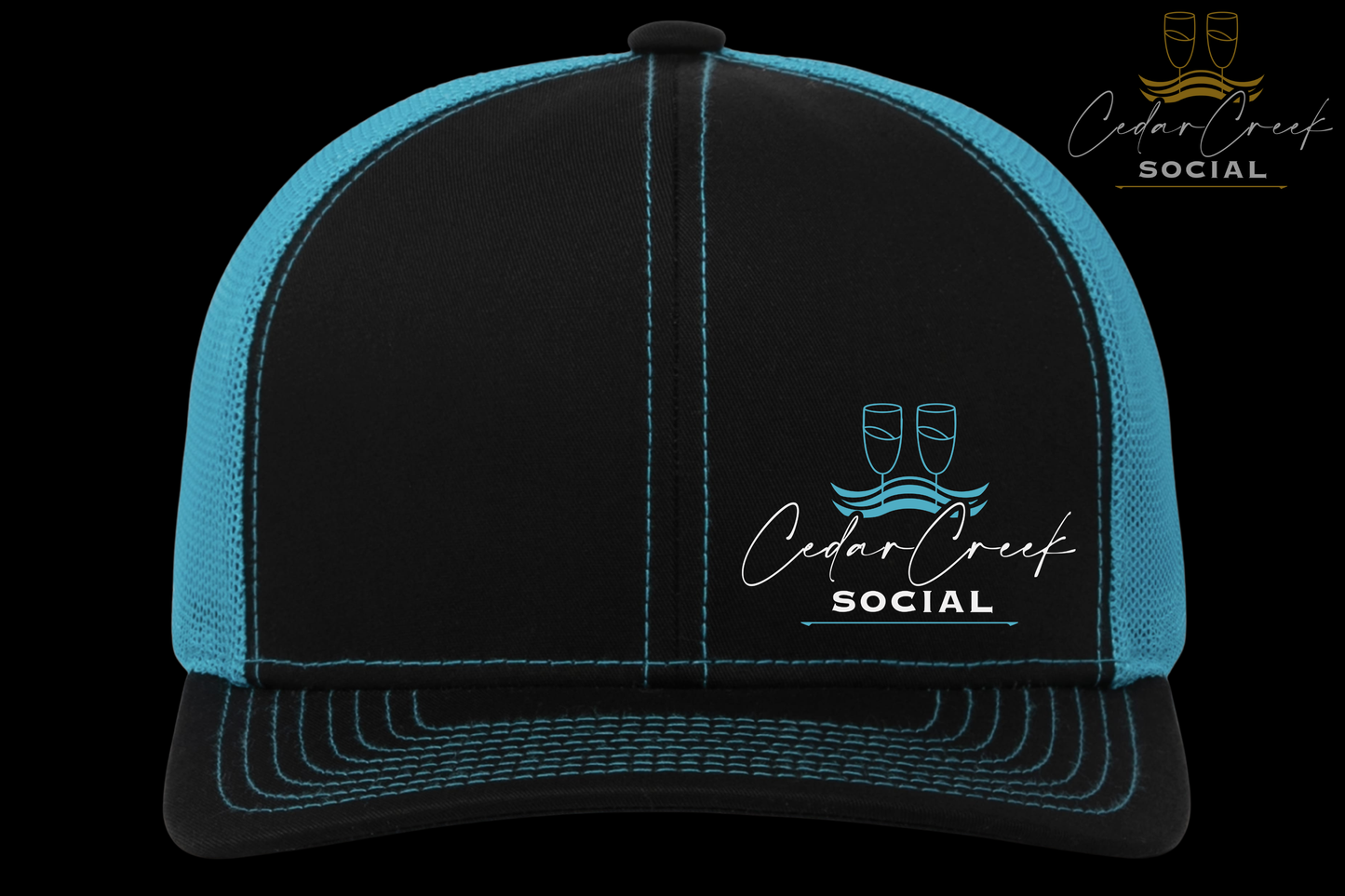 Cedar Creek Social Trucker Snapback