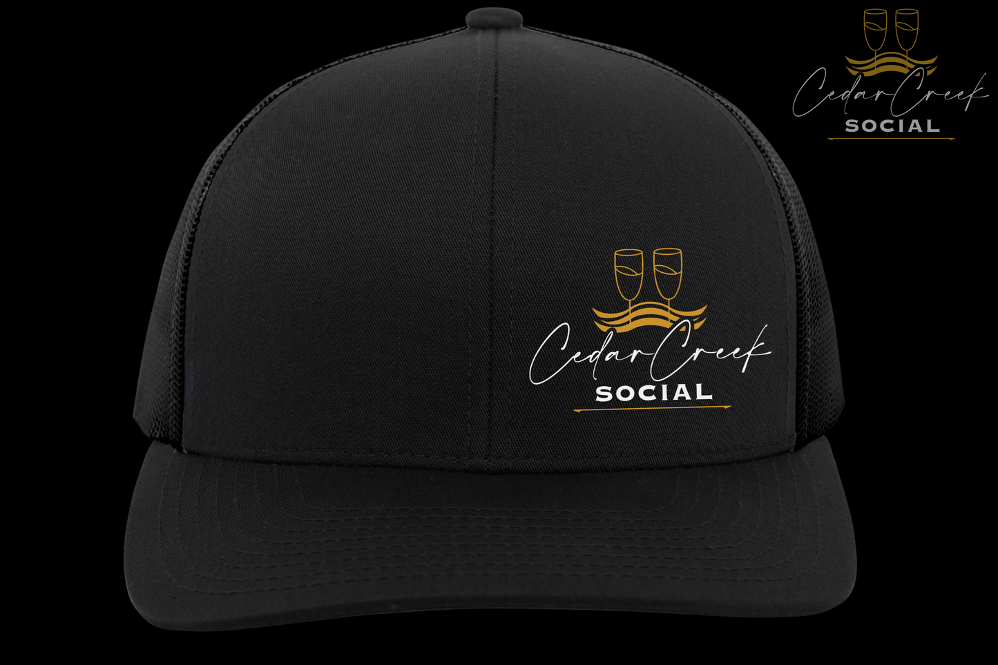 Cedar Creek Social Trucker Snapback