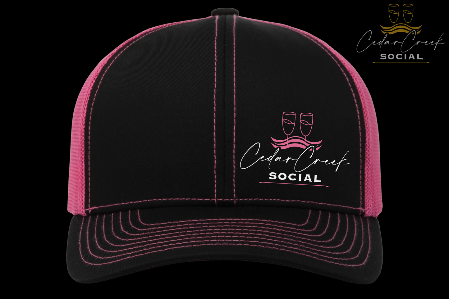 Cedar Creek Social Trucker Snapback