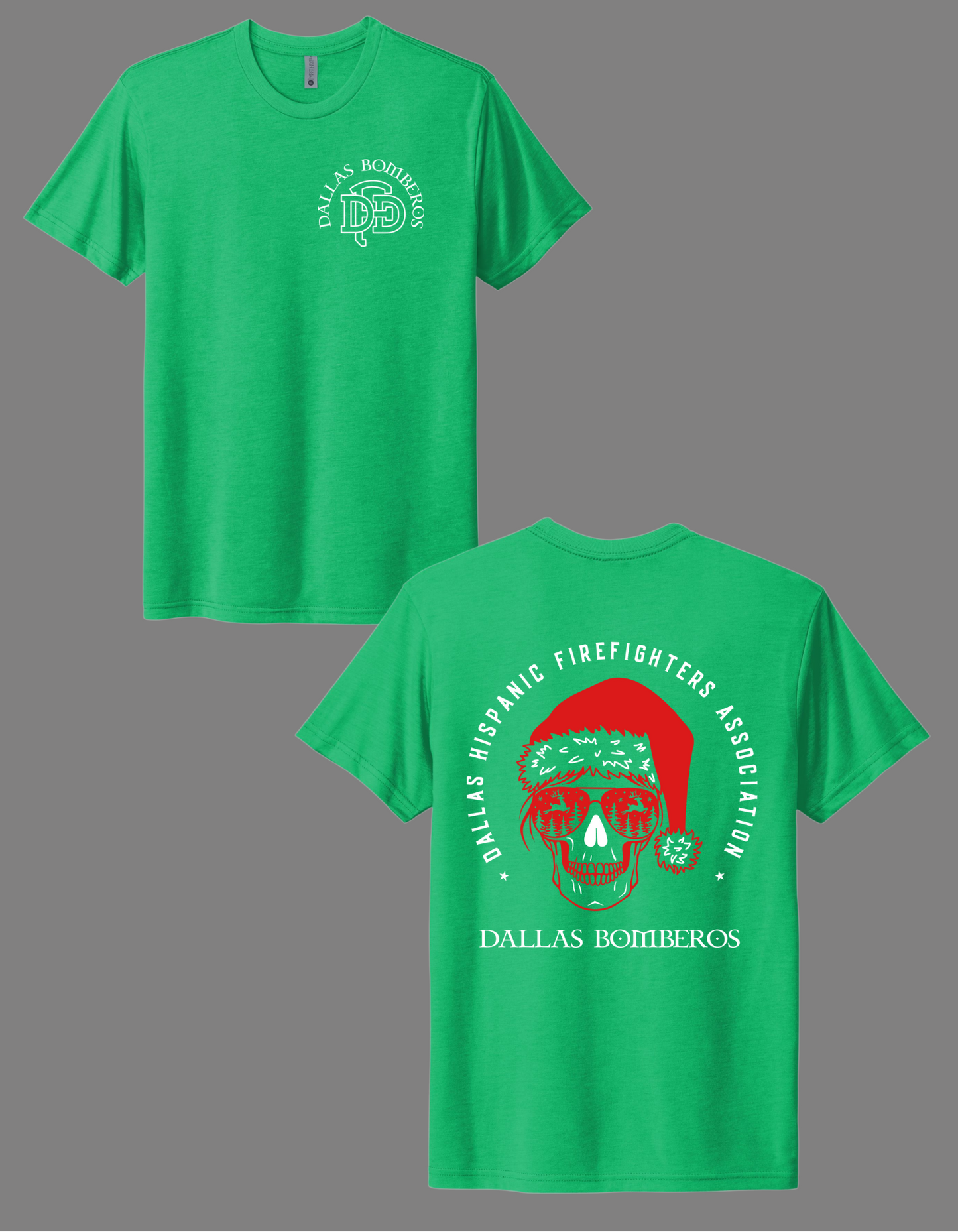 Dallas Bomberos Christmas T-Shirt