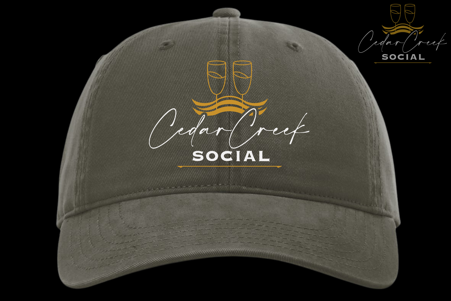 Cedar Creek Social Dad Hat