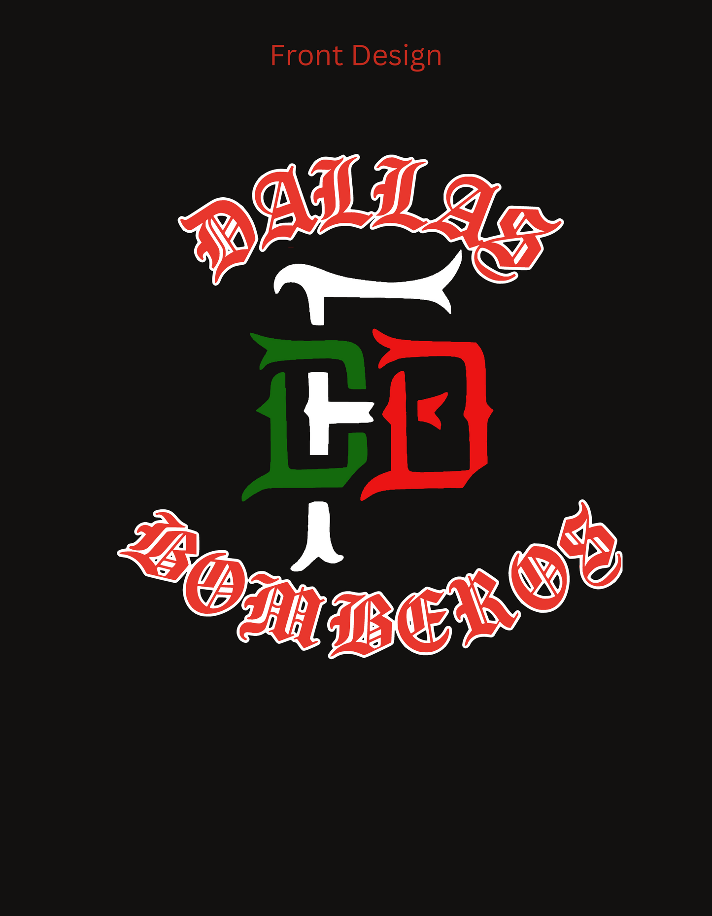 Dallas Bomberos 2023 Dia De Los Muertos T-Shirt