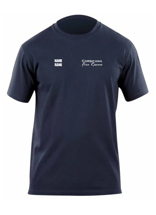 Corsicana FD On Duty 5.11 Short Sleeve Tshirt