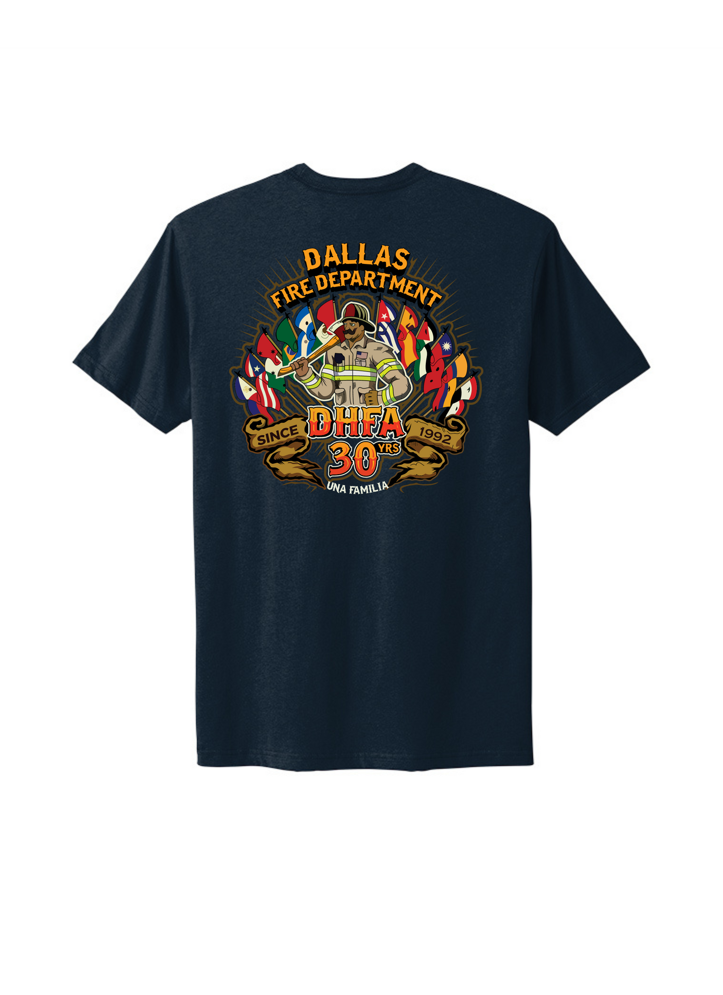 Dallas Bomberos 30th Anniversary Short Sleeve