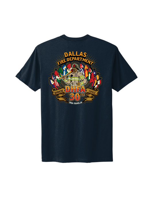 Dallas Bomberos 30th Anniversary Short Sleeve