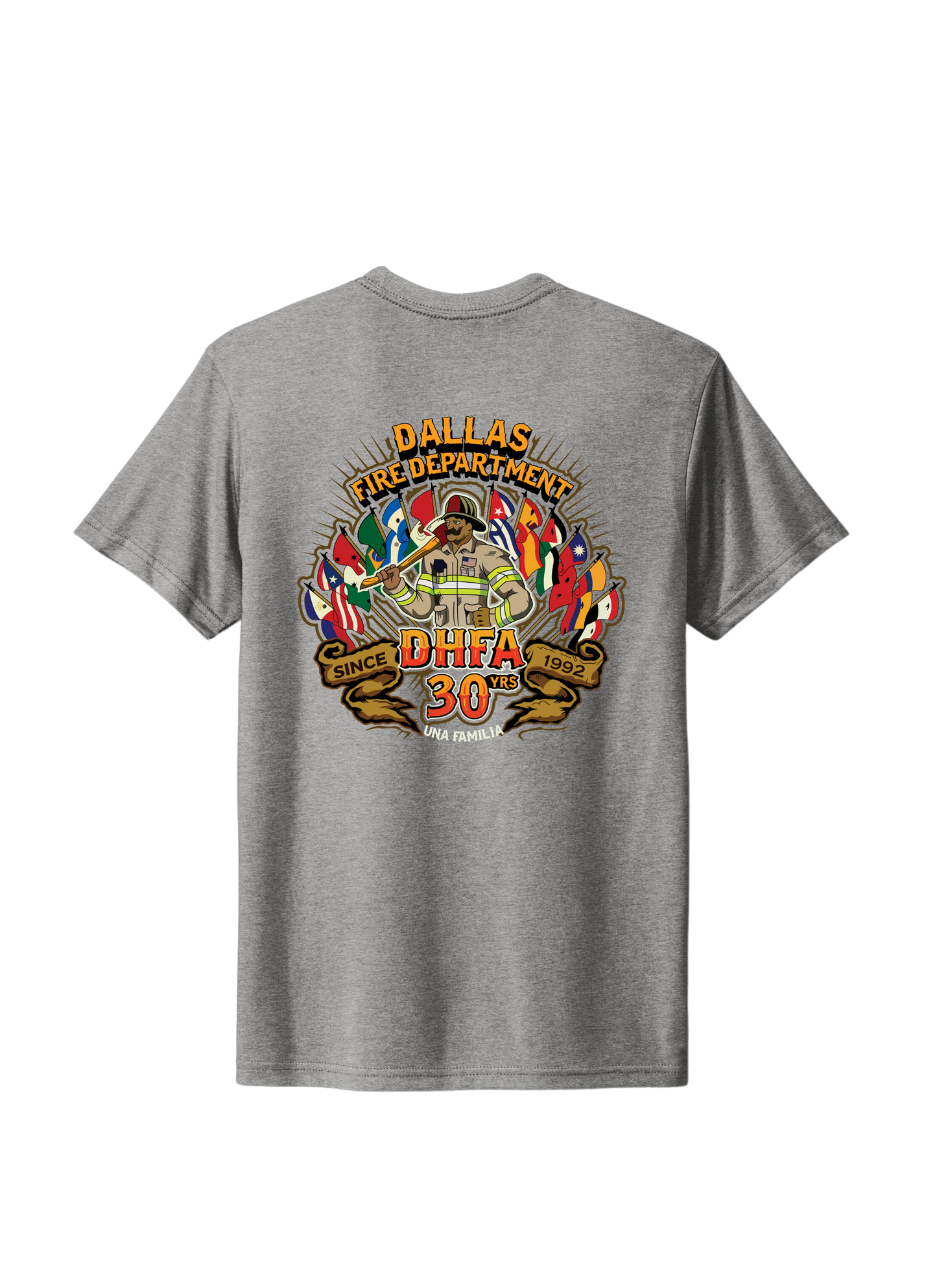 Dallas Bomberos 30th Anniversary Short Sleeve