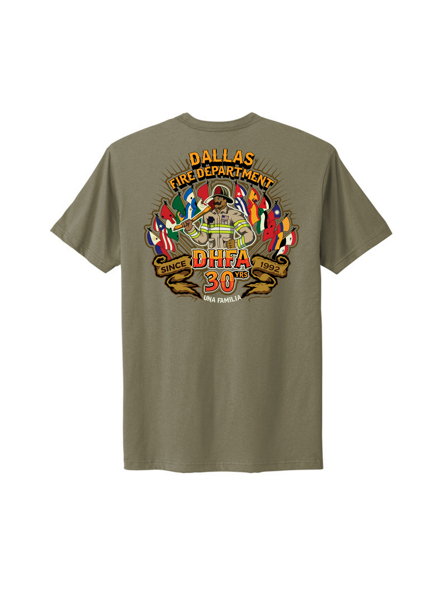 Dallas Bomberos 30th Anniversary Short Sleeve