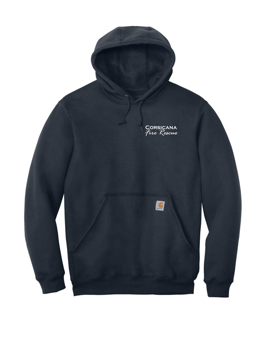 Corsicana FD Station 3 Carhartt Midweight Hooded Sweatshirt