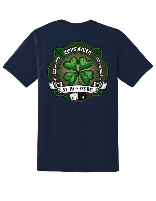 Corsicana FD 2024 St. Paddy's Day T-Shirt