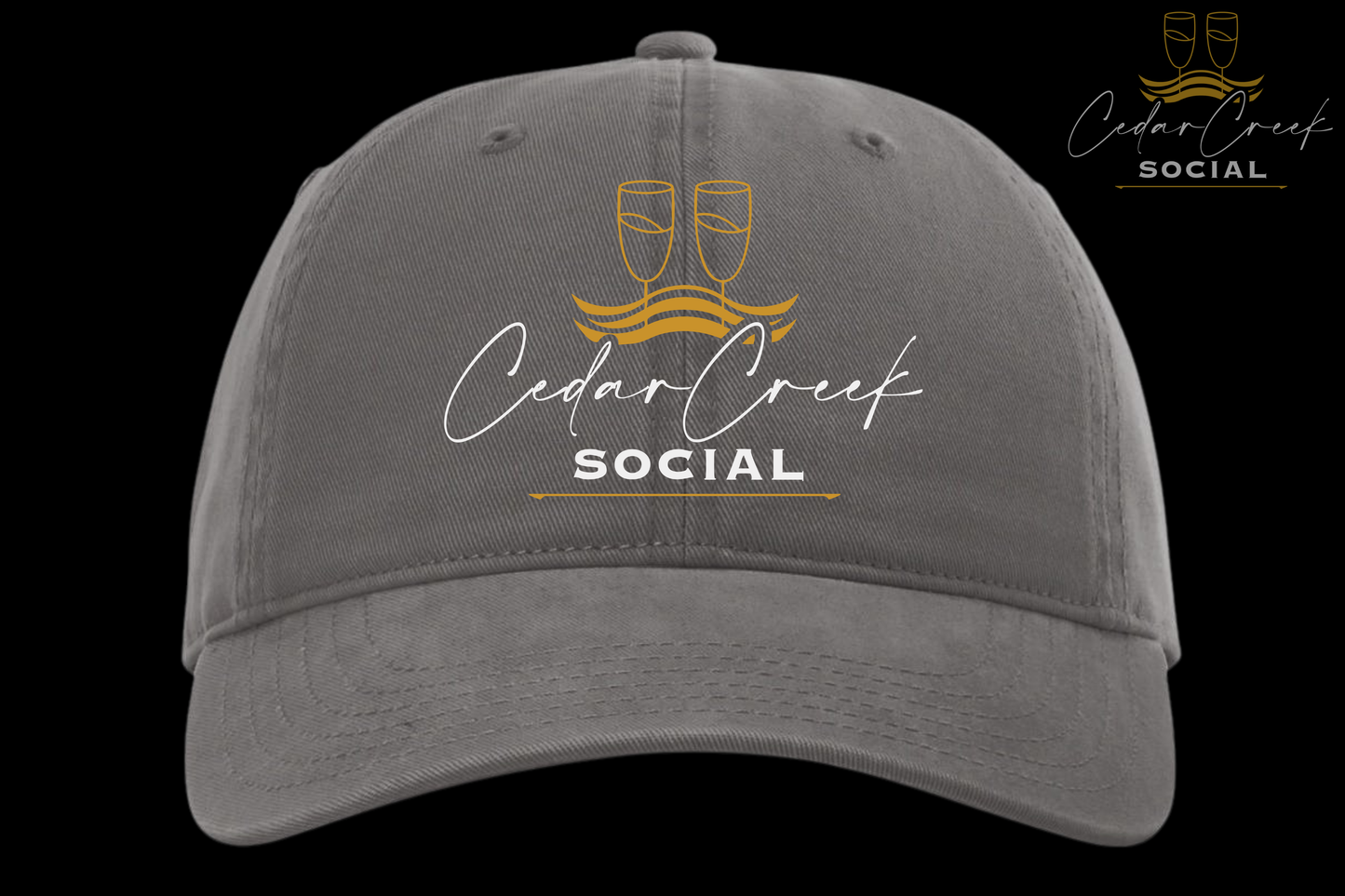 Cedar Creek Social Dad Hat