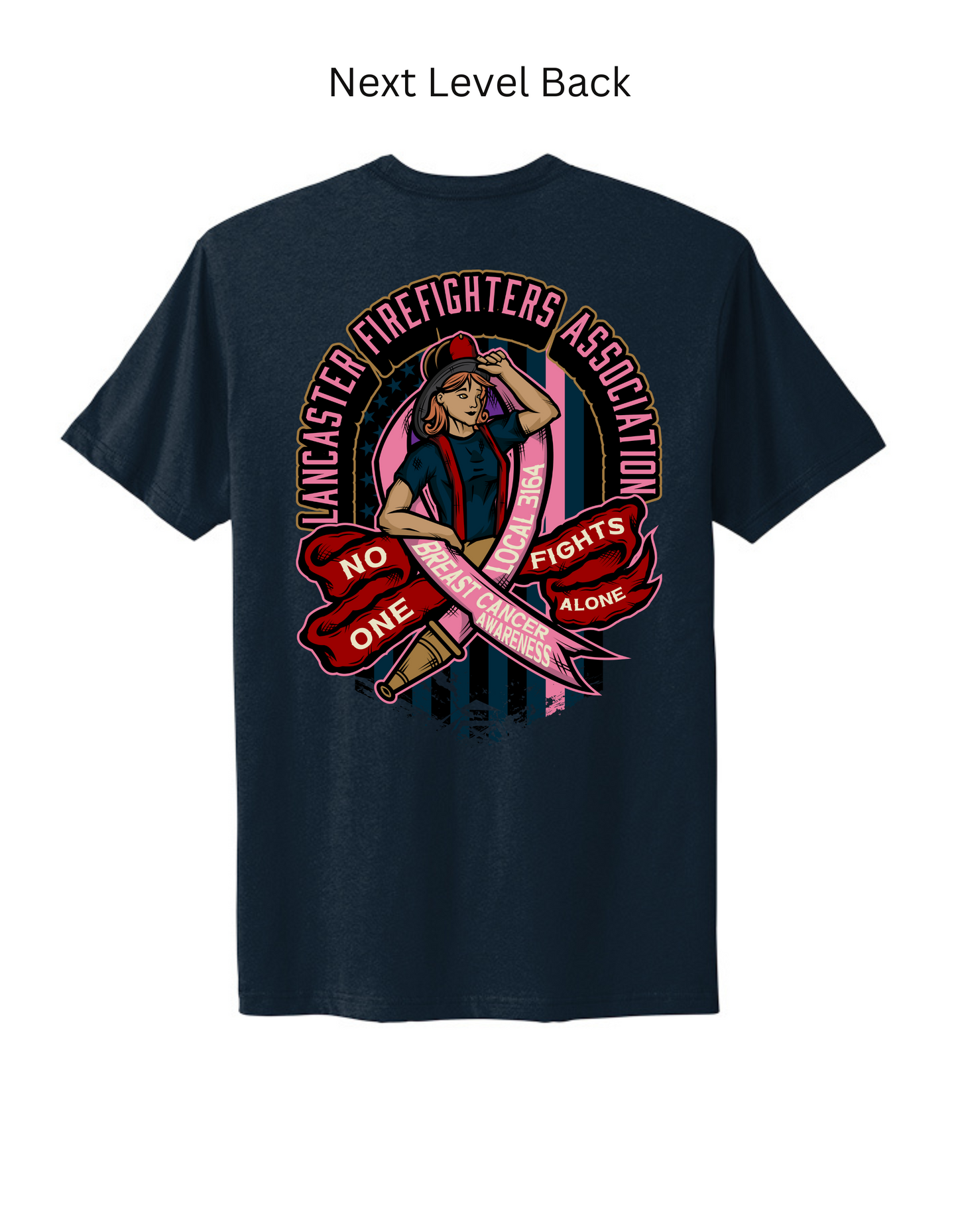 Lancaster FD Breast Cancer Awareness Short Sleeve T-Shirts