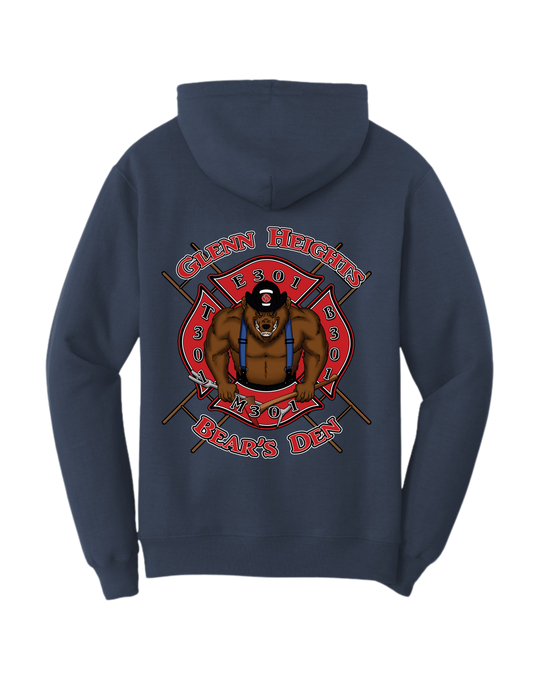 Glenn Heights FD Bears Den Hoodie