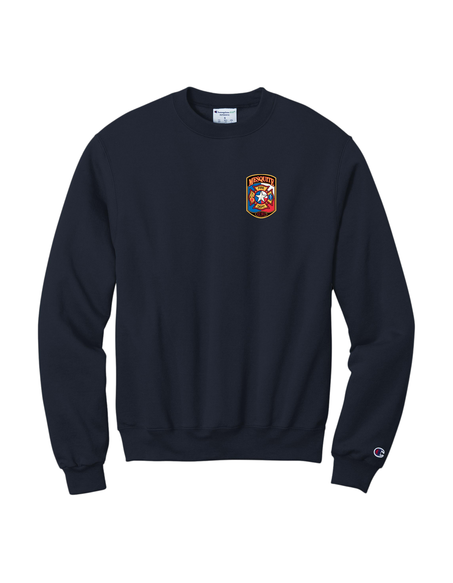 Mesquite FD Station 2 Champion Powerblend Crewneck Sweatshirt