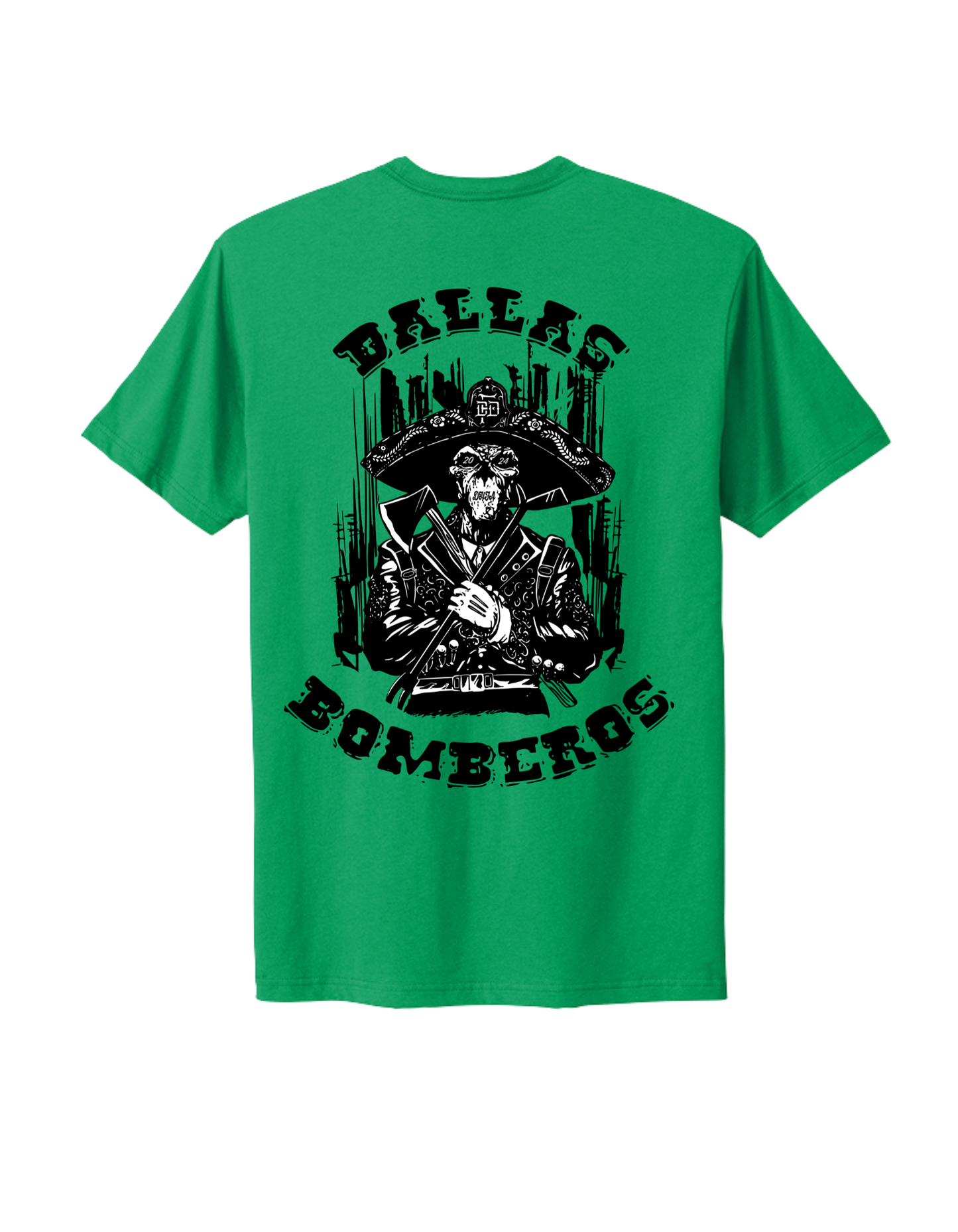 Dallas Bomberos 2024 Cinco De Mayo T-Shirt