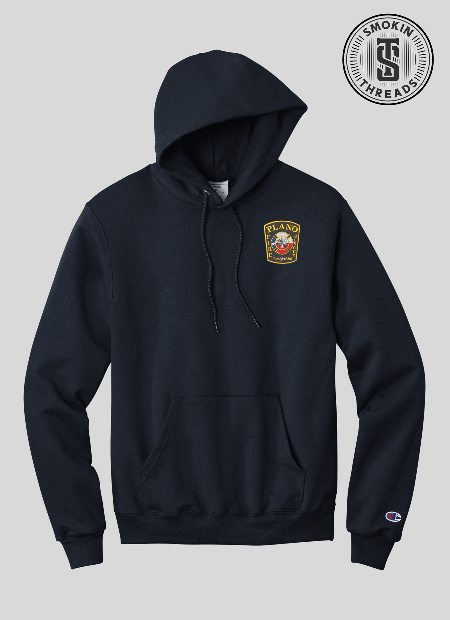 Plano FD Champion Powerblend Pullover Hoodie