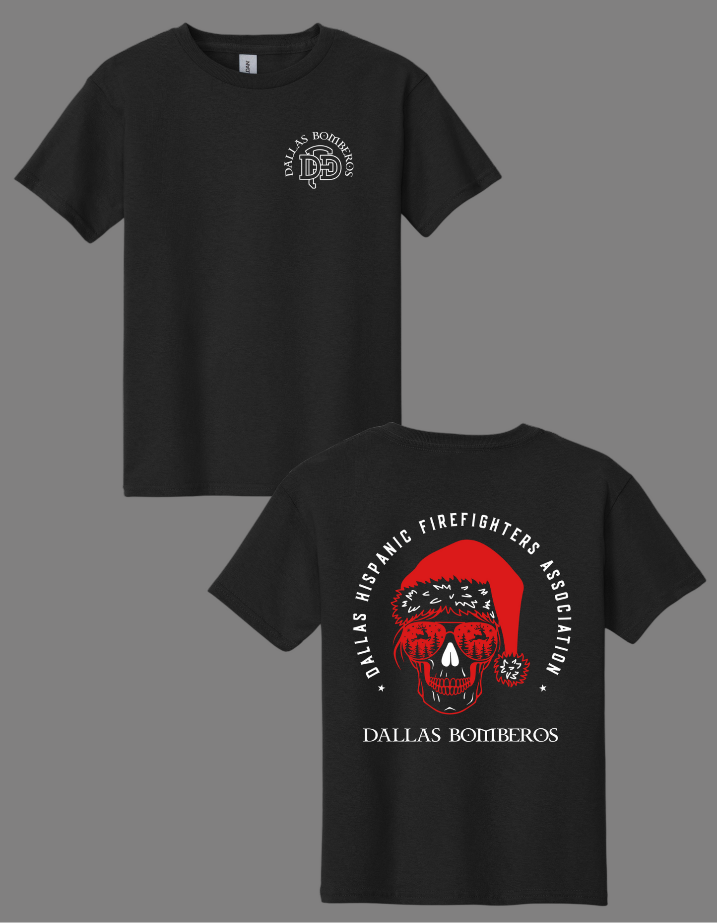 Dallas Bomberos Christmas T-Shirt