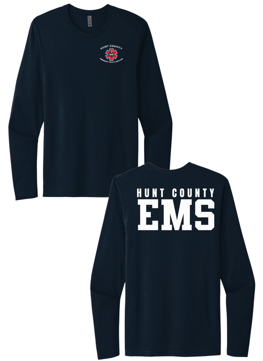 Hunt County EMS Next Level Long Sleeve Shirt