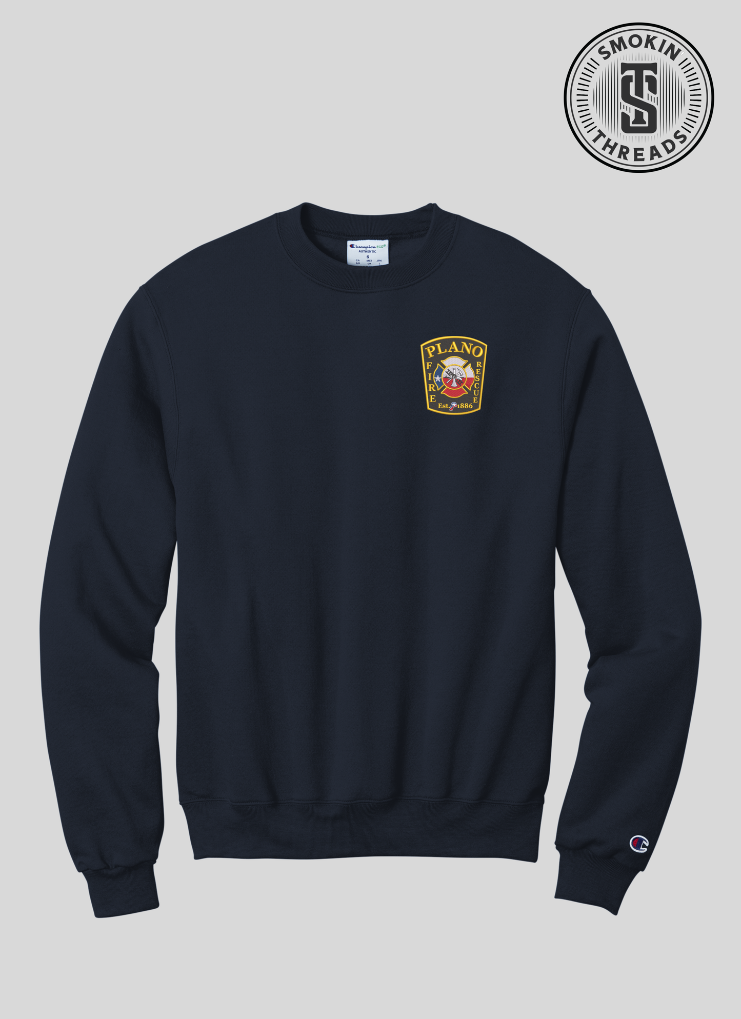Plano FD Champion Powerblend Crewneck Sweatshirt