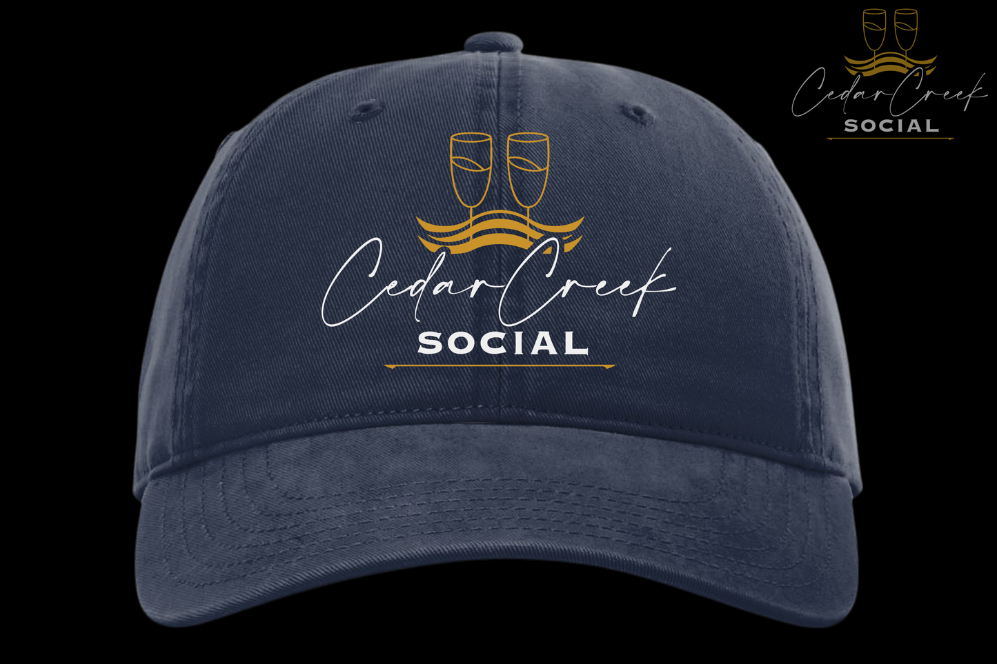 Cedar Creek Social Dad Hat