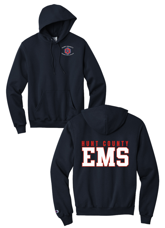 Hunt County EMS Champion Powerblend Hooded Sweatshirt