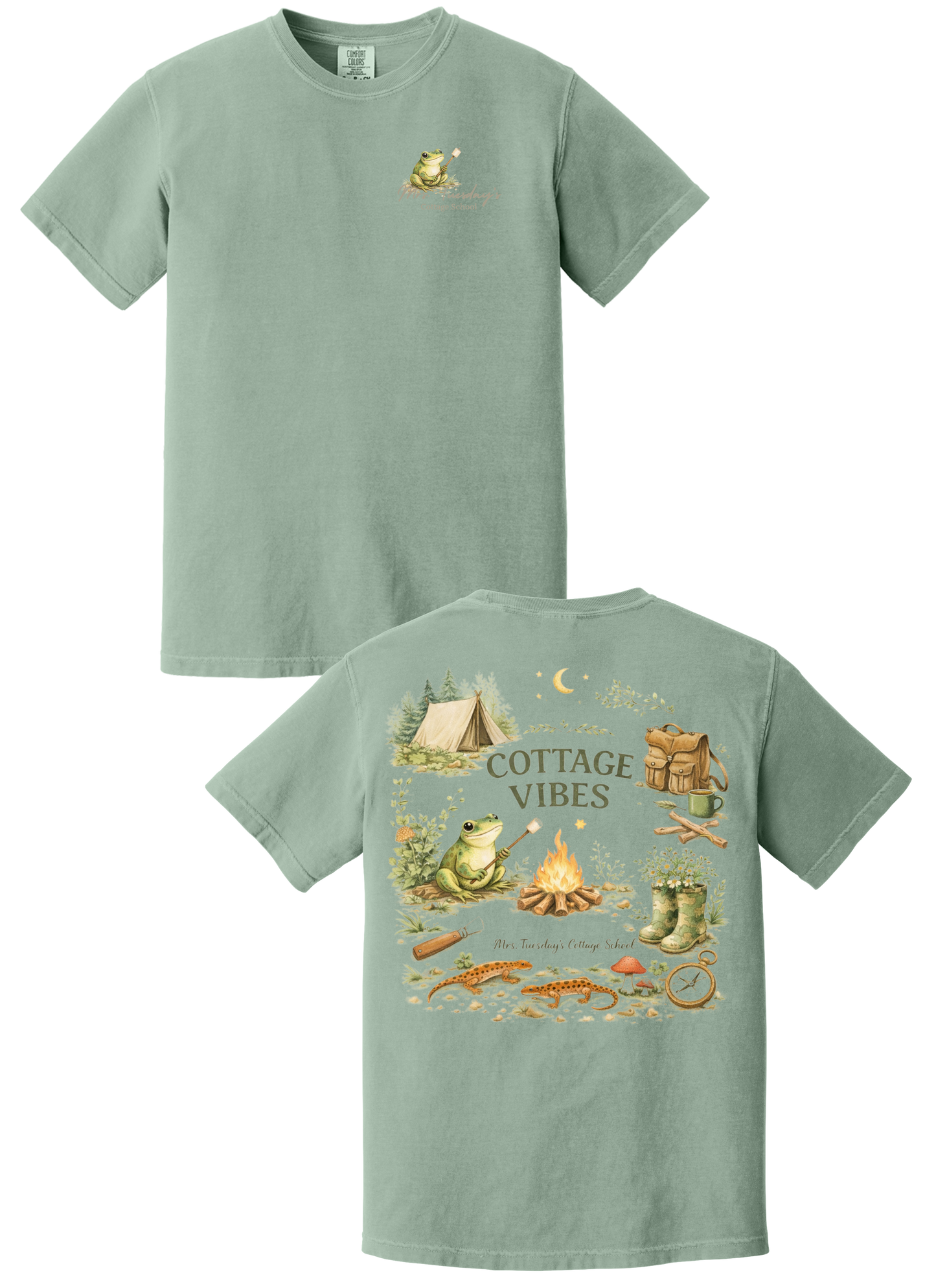 Mrs. Tuesday's Cottage School Adult T-Shirt