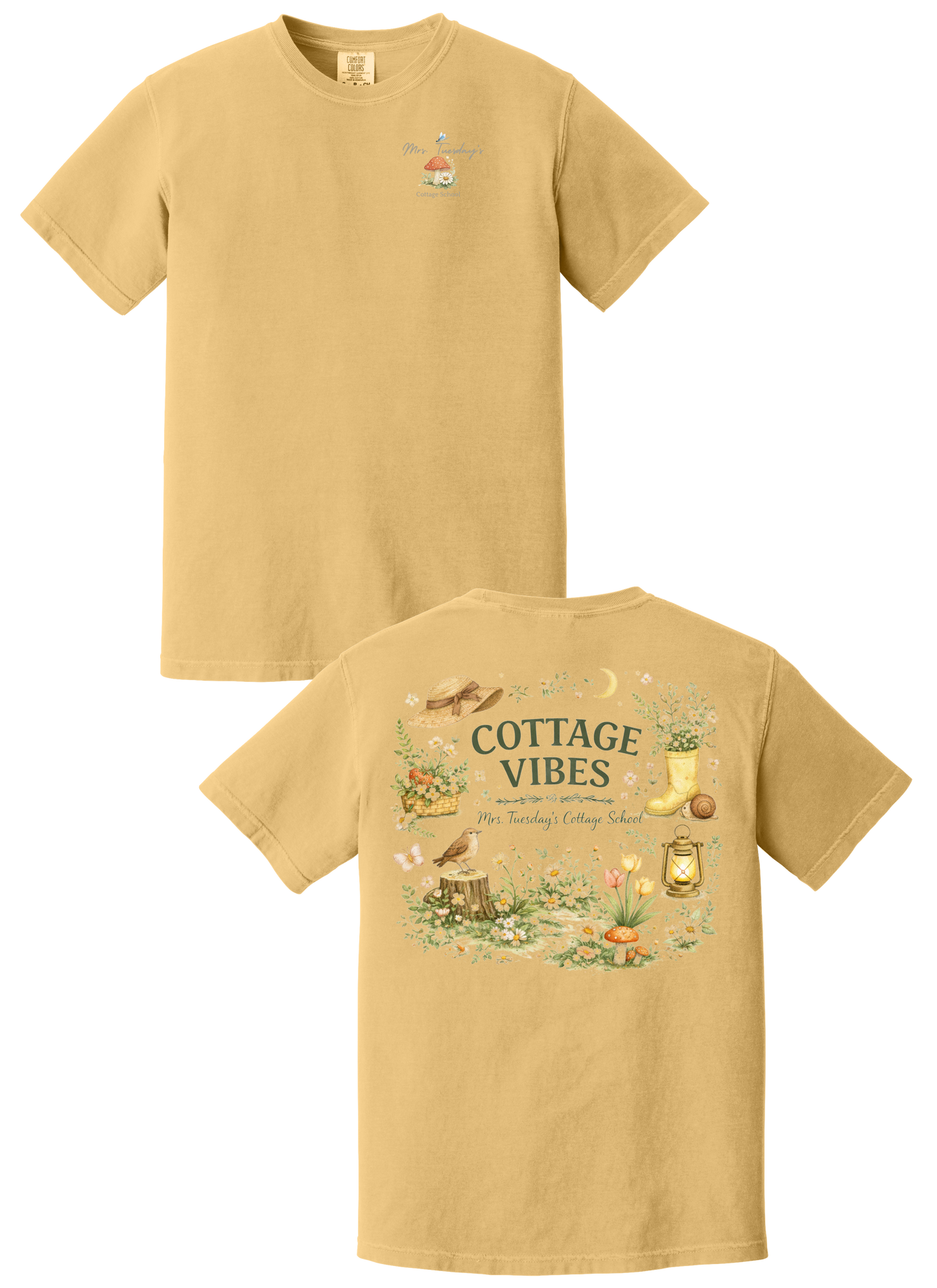 Mrs. Tuesday's Cottage School Adult T-Shirt