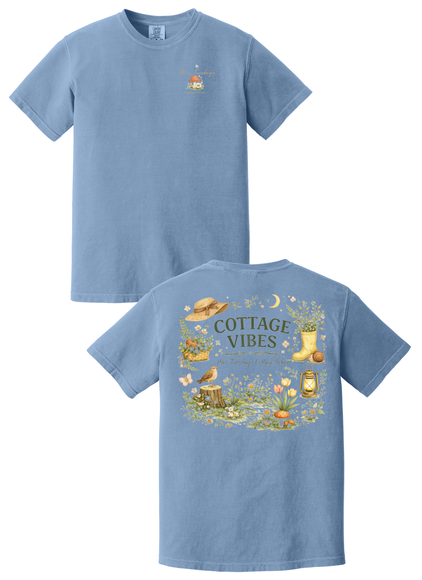 Mrs. Tuesday's Cottage School Adult T-Shirt