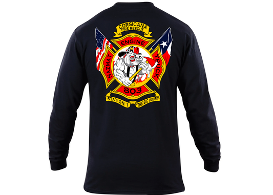 Corsicana FD Station 1 Long Sleeve T-Shirts