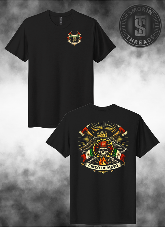 PREORDER Dallas Bomberos Cinco de Mayo 2026 T-Shirt