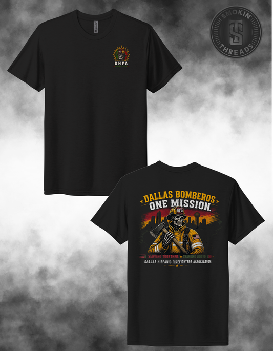 Dallas Bomberos "One Mission" T-Shirt