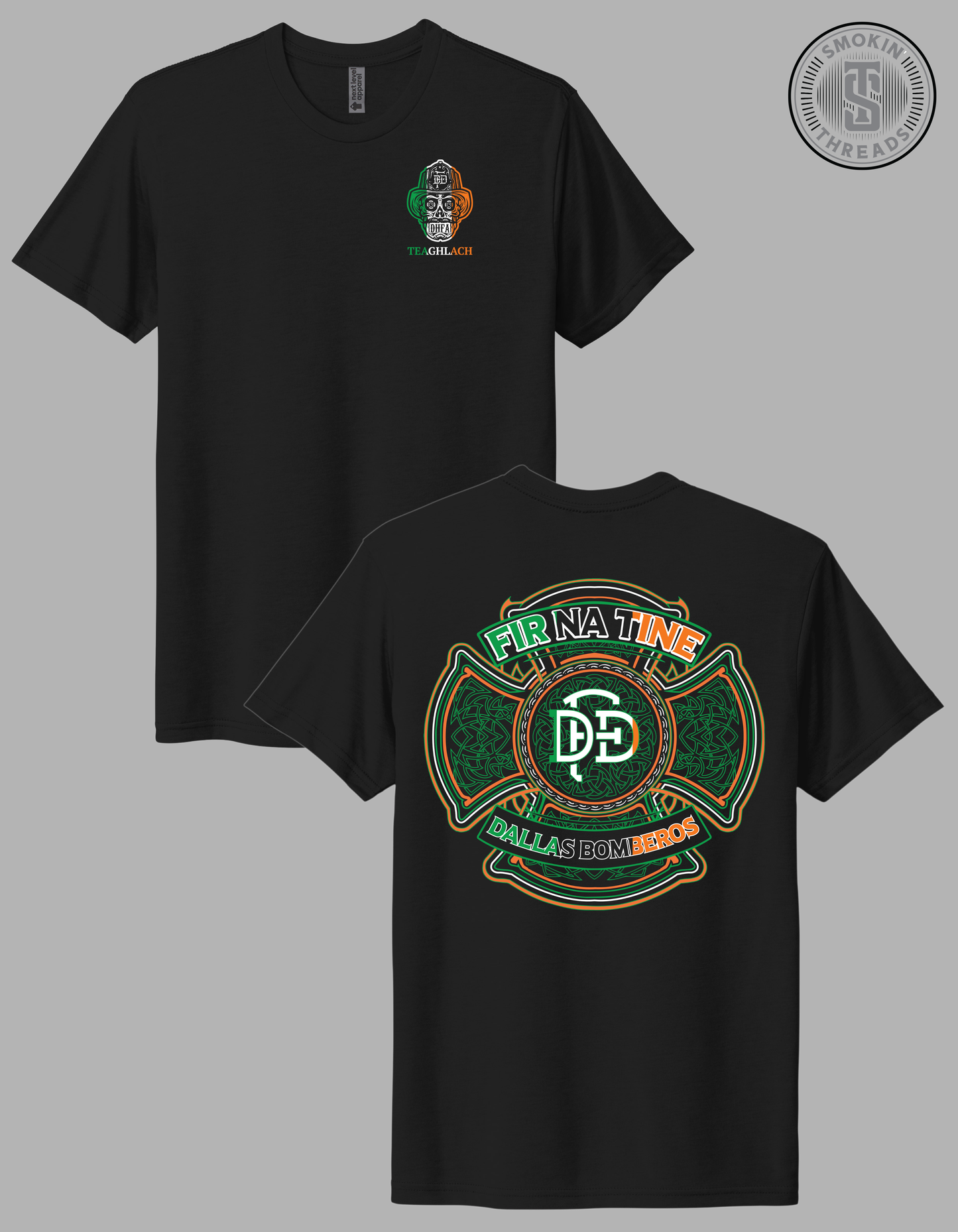 Dallas Bomberos 2026 St. Paddy's Day T-Shirt