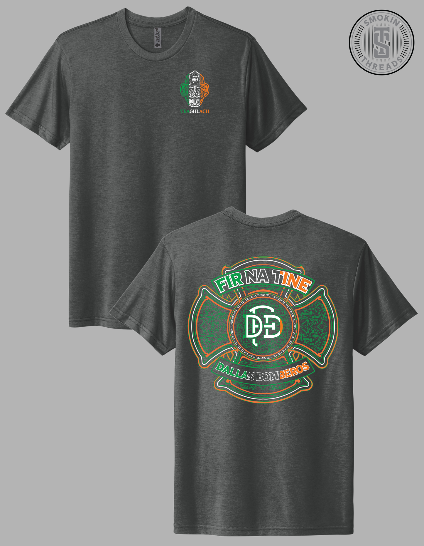 Dallas Bomberos 2026 St. Paddy's Day T-Shirt